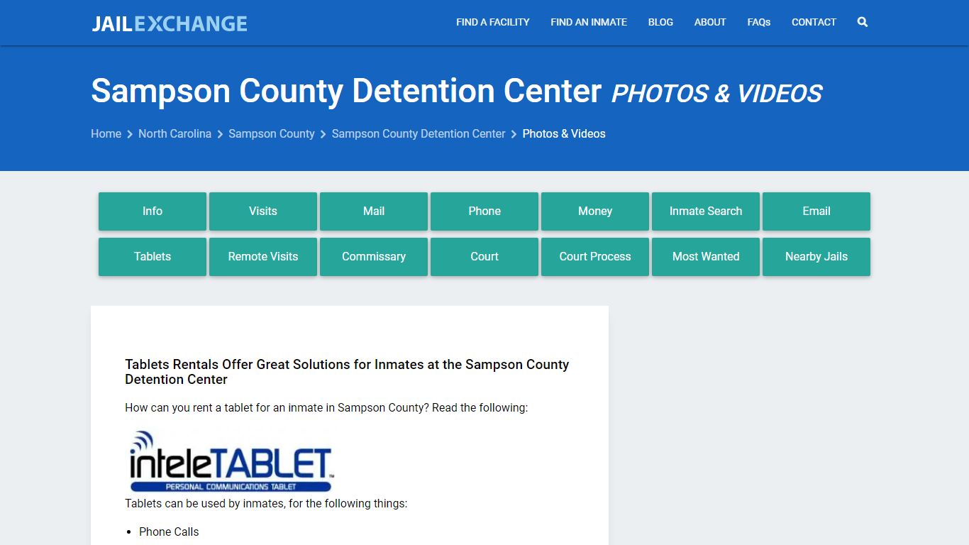 Sampson County Detention Center Photos & Videos | Upload Jail Photos ...